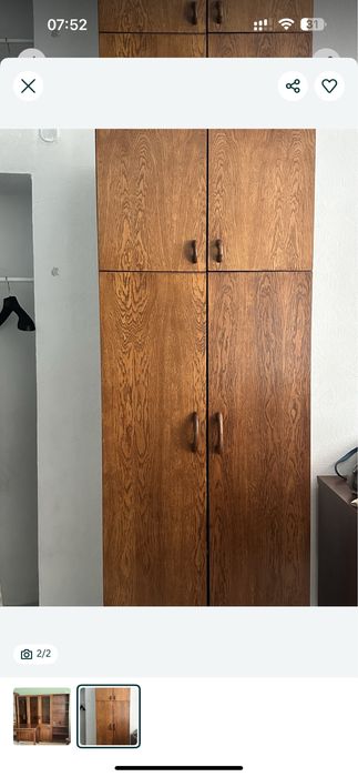 Два шкафа фасад дерево