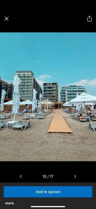 Studio Tomis Villa, 30mp, vedere la mare, Mamaia Nord, balcon, central