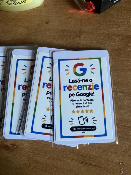 Carduri google review
