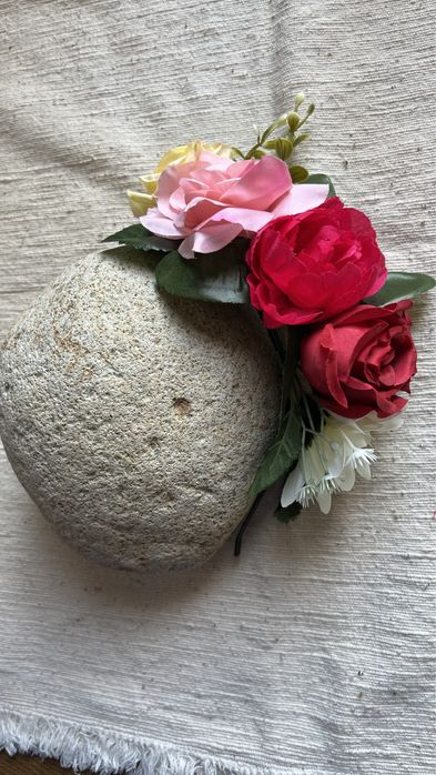 Диадема с цветя за народни танци