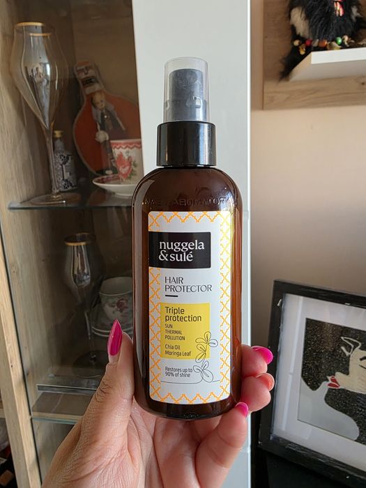 Парфюм за коса Alfaparf, термозащита Nuggela&Sue,четка Olivia Garden