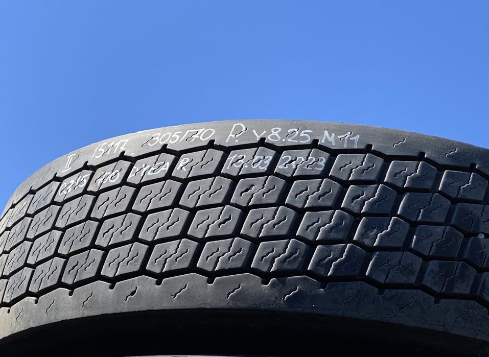 22.5X8.25 Roata GOODYEAR B6, B7, B9, B10, B12 bus (1978-2011) VOLVO
