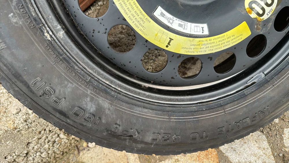 Резервна гума 18 5*112 чисто нова!