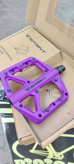 Pedale policarbonat pe rulmenti SprintBike, diferite culori