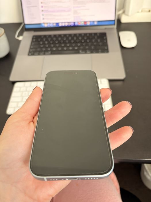 Iphone 15 128GB blue, fara defecte, 87% baterie