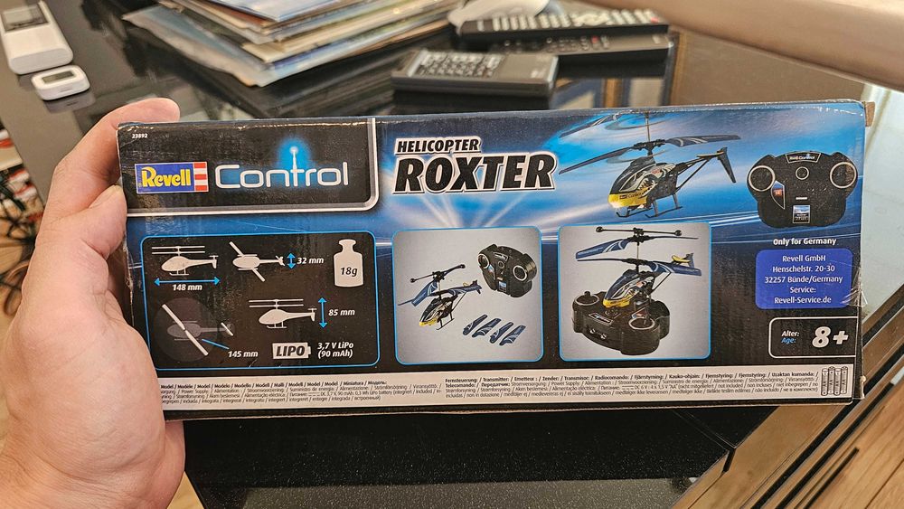 Хеликоптер с дистанционно revell roxter