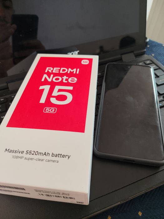 Vând Xiaomi Redmi Note 15 5G Negru nou la cutie