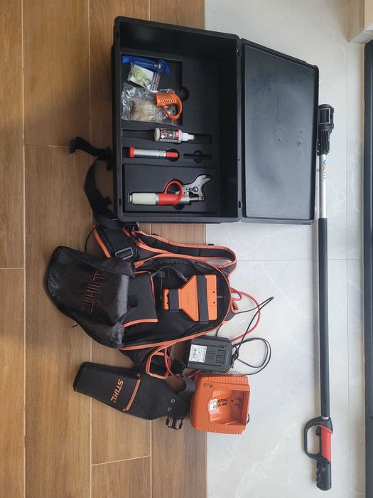 Felco 882 stihl asa 85 електрическа лозарска овощарска ножица