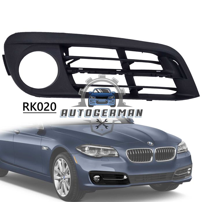 Решетка за BMW F10 F11 LCI Facelift за халоген къса лайсна БМВ Ф10 Ф11