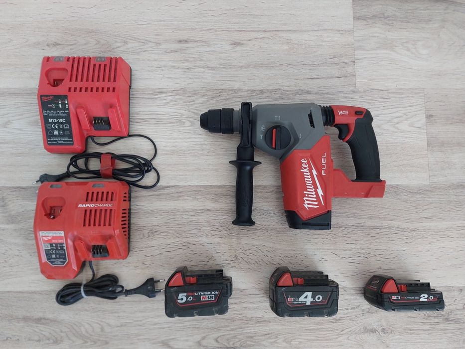 Rotopercutor milwaukee M18 FHX, 2.5 jouli, puțin folosit