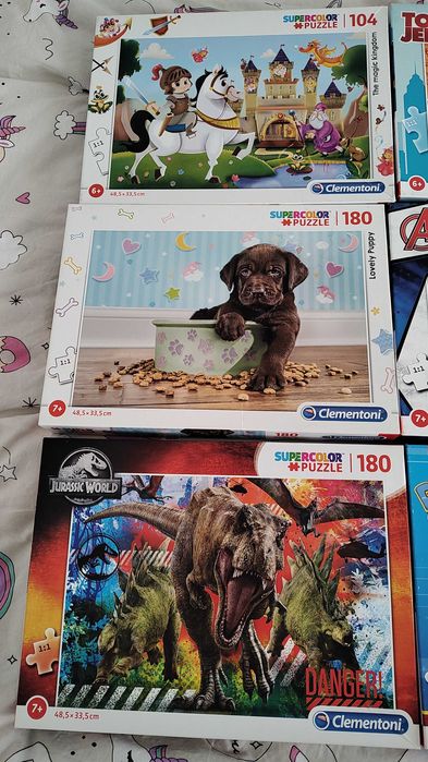 Продавам пъзели - 10 броя