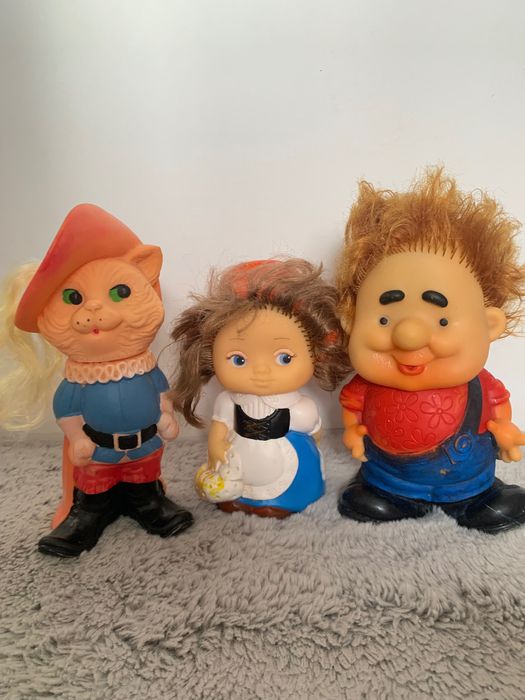 Гумени ретро играчки 70г.