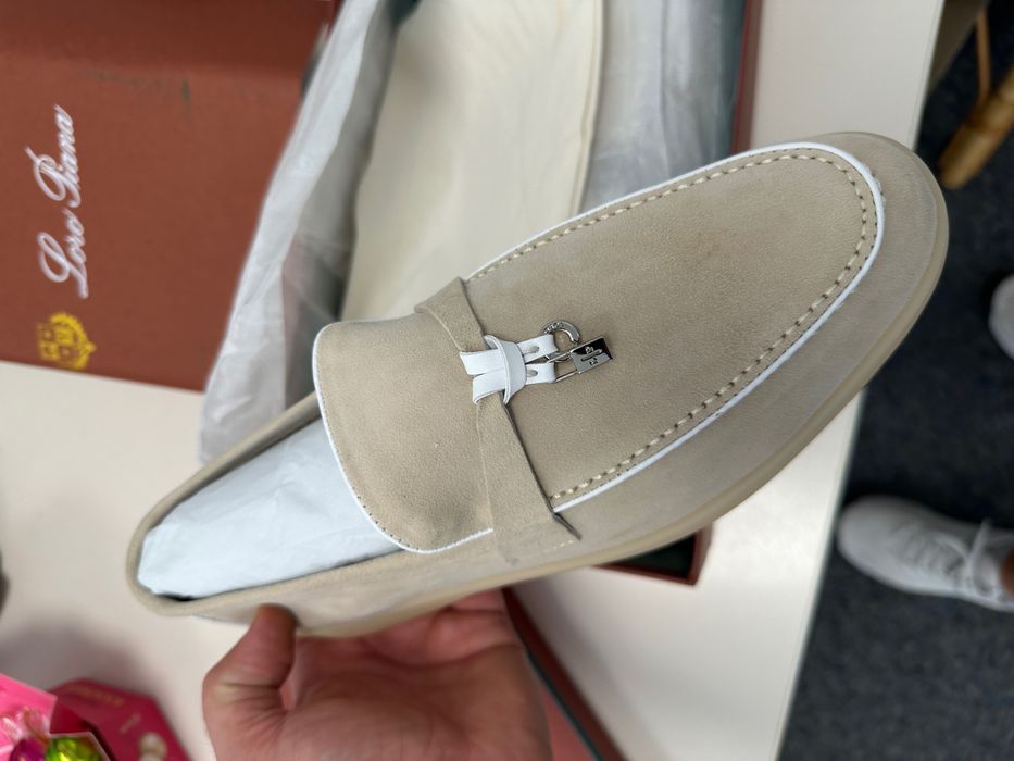 Loro Piana Summer Walk, бежови, нови