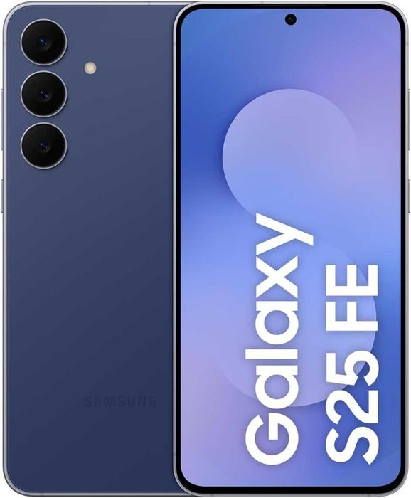 Нов! 2г. Гаранция! Samsung Galaxy S25 FE 5G 256GB + 8GB RAM, Jetblack