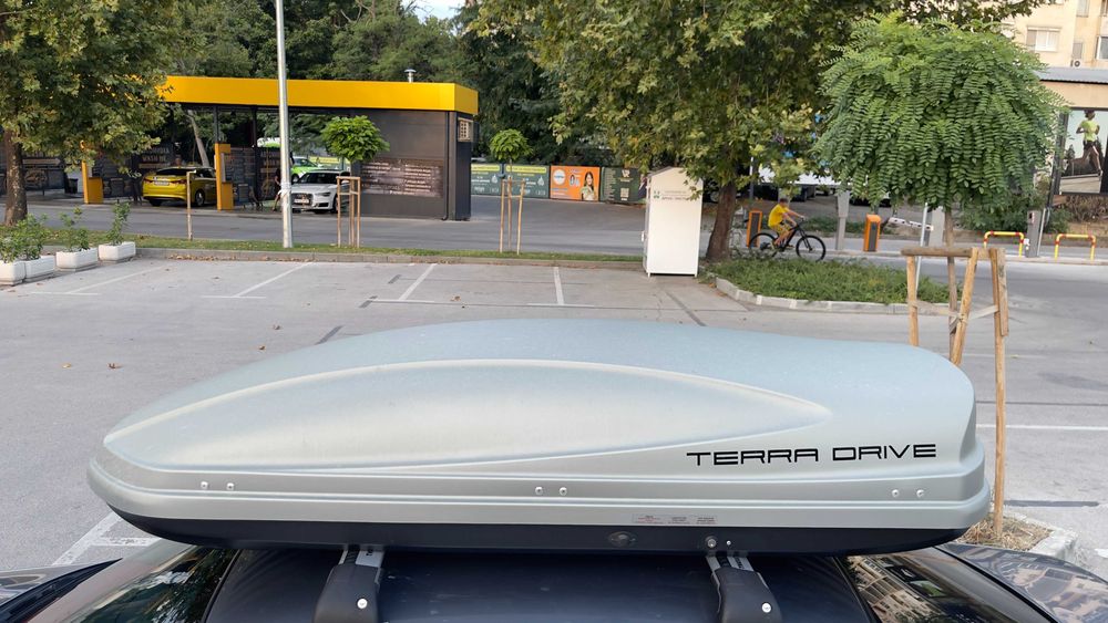 Автобокс Усилен 480 л. + Греди Thule BMW E46 Coupe +BMW 3,5-series sedan 98–05