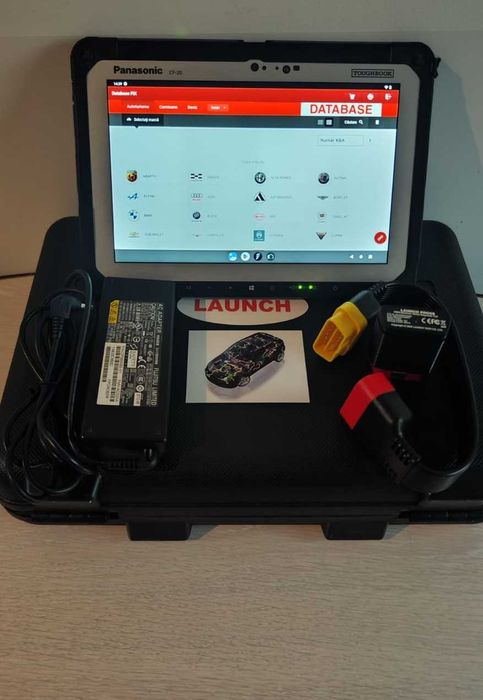 Tester Auto Launch X431 + Tableta Militara Antisoc Panasonic i5 8/256Gb SSD 4G 10.1 inch, Full soft auto instalat Turisme Si Autoutilitare, update zi