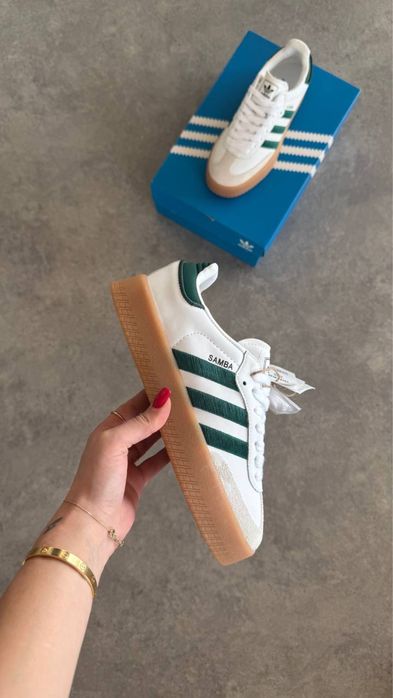 Adidas Sambae White/Green