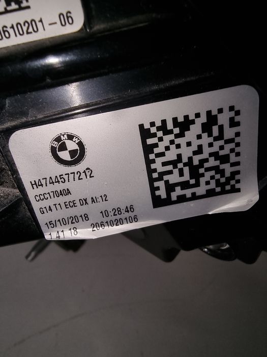 Stop dreapta spate LED aripa BMW M8 F91 F92 F93 / an -2018-2024 OEM