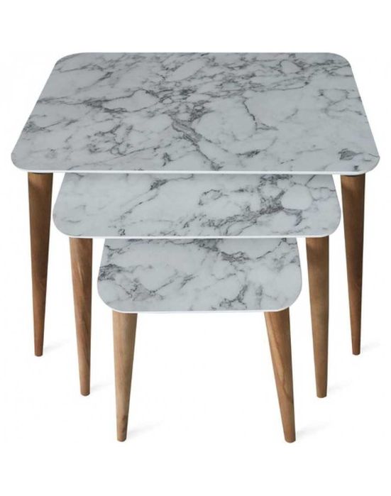 Комплект три помощни холни маси