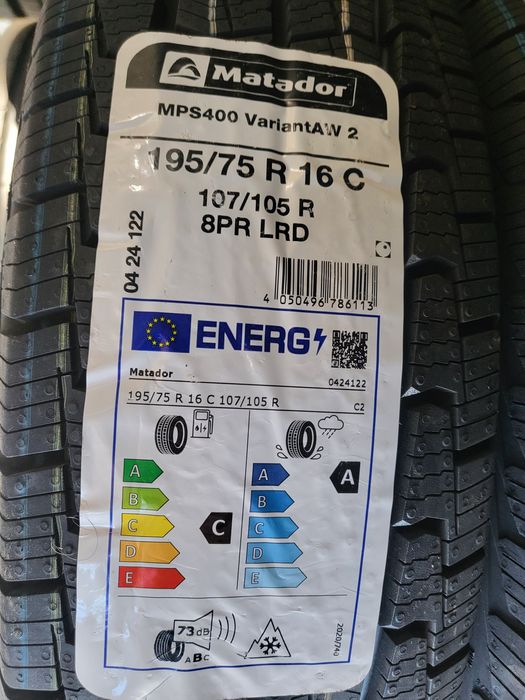 Anvelope noi Matador 195 75 16C