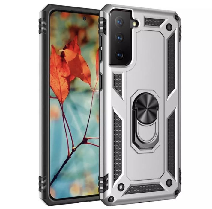 Samsung S22/S23/S24/S25/S26 Plus Ultra Husa Placuta Metalica Suport