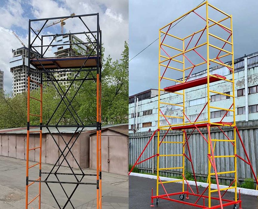 Вышка Тура на колесах Вышка с колесами Леса на колесах Лес на роликах