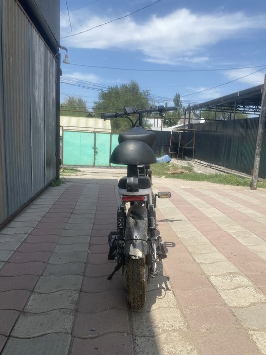 Электровелосипед бу, почти новая