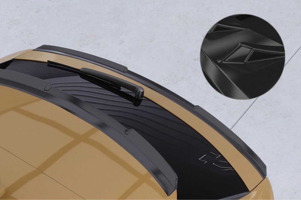 Eleron porrbagaj audi q8 sq8 s-line rsq8 negru lucios csr Germania