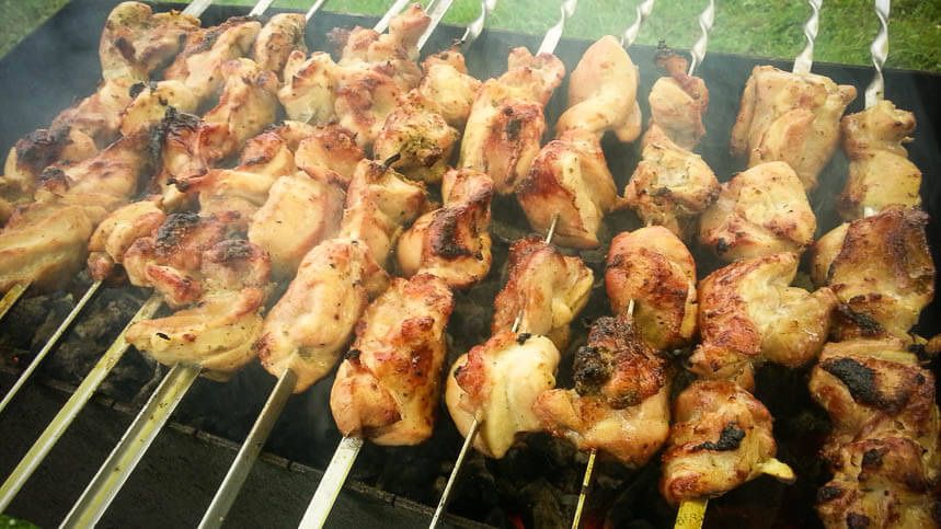 Маринованное мясо для шашлыка