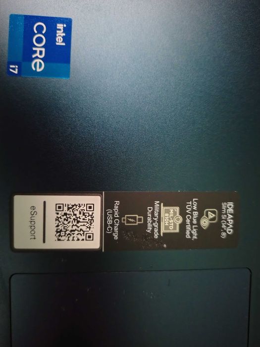 Laptop Lenovo IDEAPAD i7 13620 16gb ram  SSD 512Gb