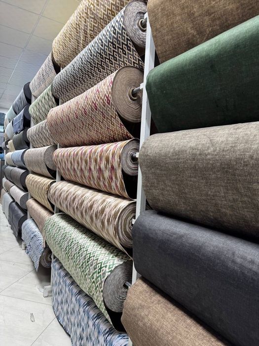 Мебельные ткани/ Обивка для мягкой мебели / Пледы / Ткань / Поролоны /