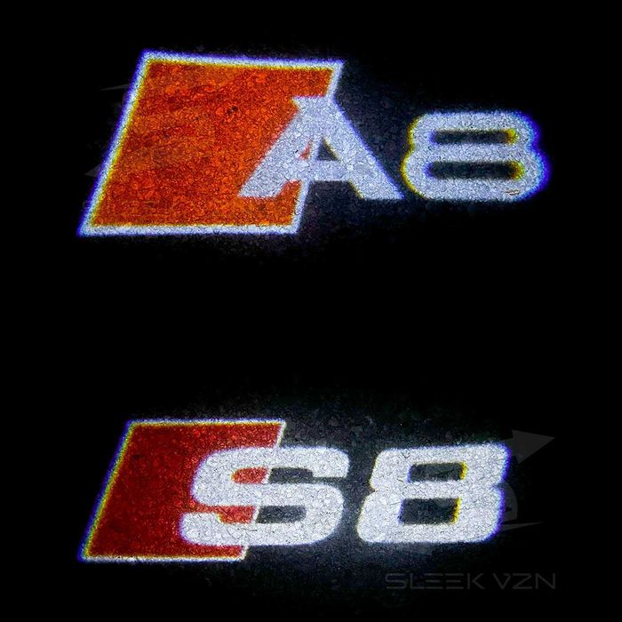 Led welcome светлини, лого проектор за Audi