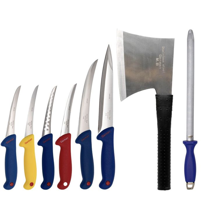 Set cutite macelarie profesional 8 piese Germany