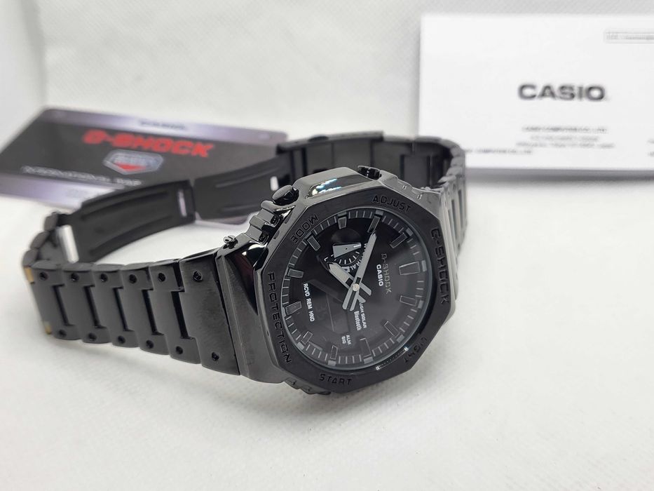Ceas Casio g shock Full metal GM B2100BD Full Black Nou,Garantie 2 ani