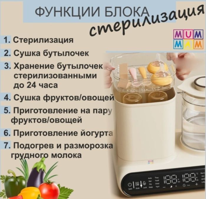 Стерилизатор - чайник MYMMAM
