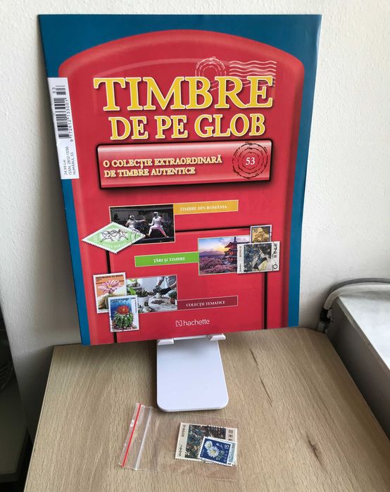 Lot 51 numere ale revistei Timbre de pe Glob (plus dubluri la bucată)