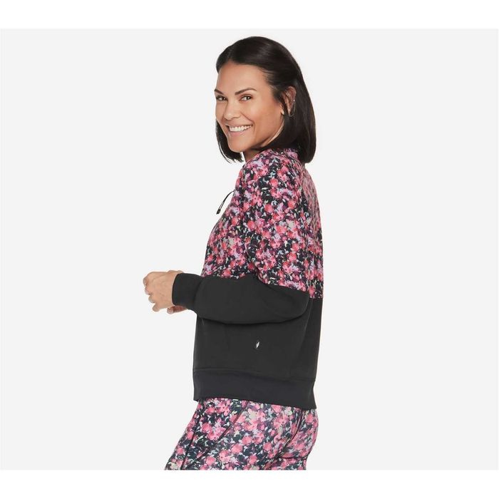 Дамско двулицево яке Skechers skechweave fantasy bomber jacket - S,M,L,XL,2XL размери