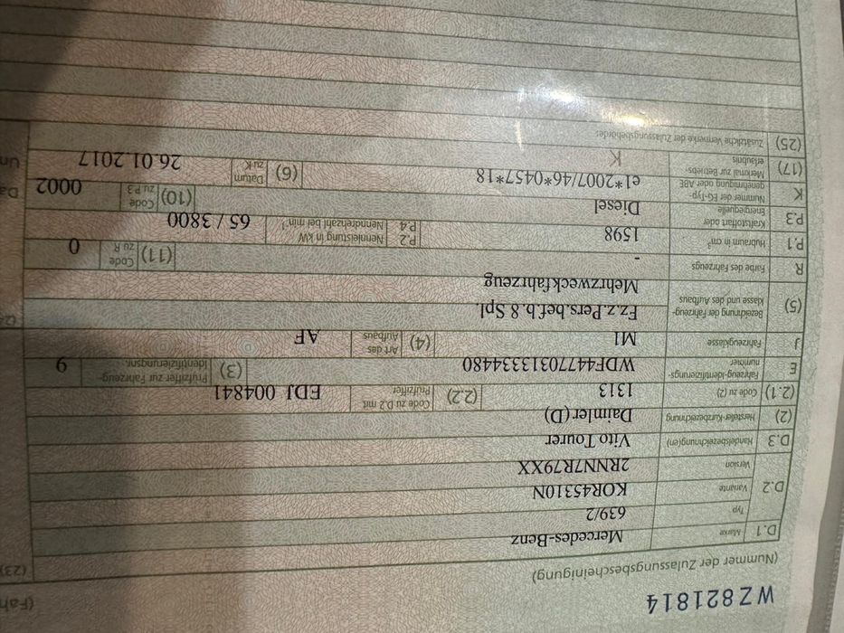 Vand vito-136000km verificati ,curat,euro 6