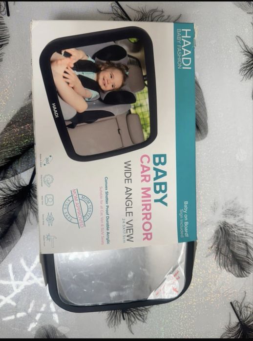 Oglindă 360 grade pentru tetiera spate