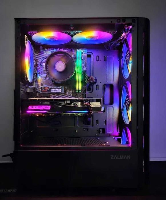 Геймърски компютри Сглобяване! 5070, 5080, 3060ti 3070, 9070XT, 9060XT