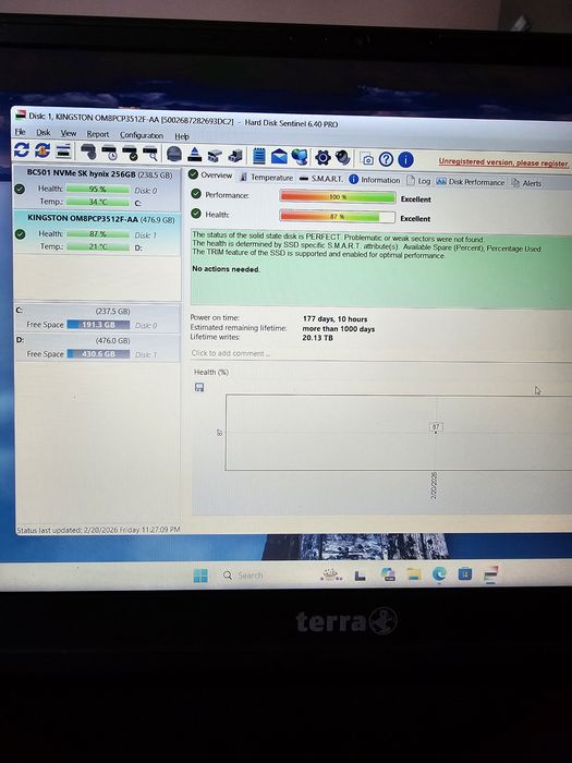 Ssd 512 GB / Kingston & Samsung