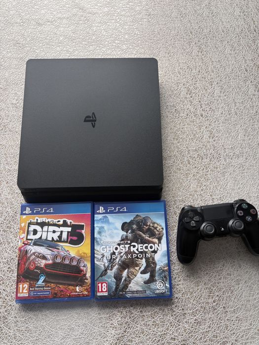 Playstation 4 Slim 1TB+ două jocuri