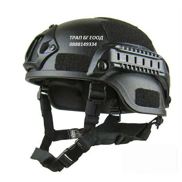 Еърсофт Каска с велкро за пачове Airsoft