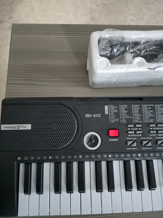 Orgă electronică / Keyboard FASHION STYLE BD-612, 61 clape, nouă