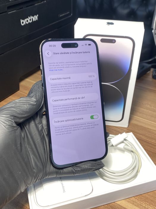 iPhone 14 Pro • 128 GB • Space Black / Cod produs: 1293