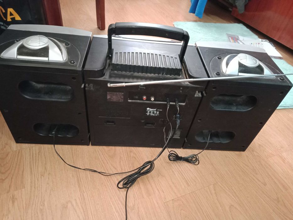 Radio casetofon dublu Domotec