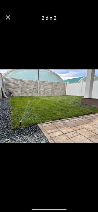 Gazon Rulou Profesional - Aspect  Perfect fara Efort