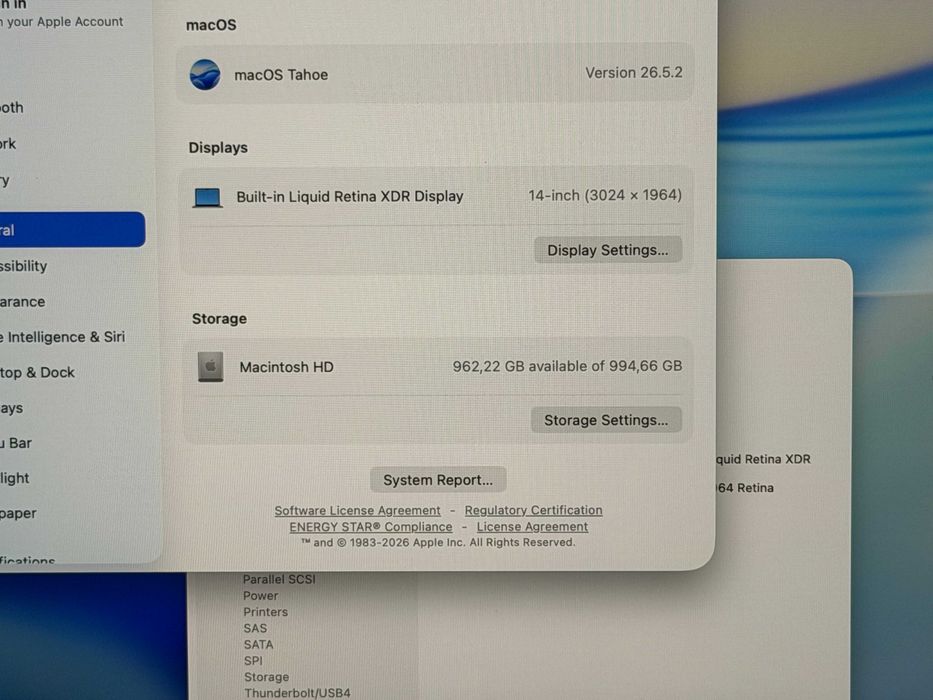 MacBook Pro 14`M1 Pro/10 CPU/16 GPU/1000GB SSD/16GB RAM/Батерия 83%