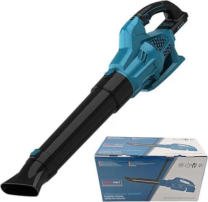 Suflantă de frunze cu baterie Makita, suflantă cu 6 viteze de aer