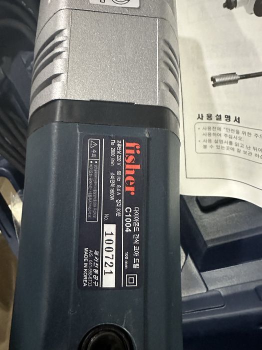 Rox Es fisher фишер рох ес алмазный перфоратор